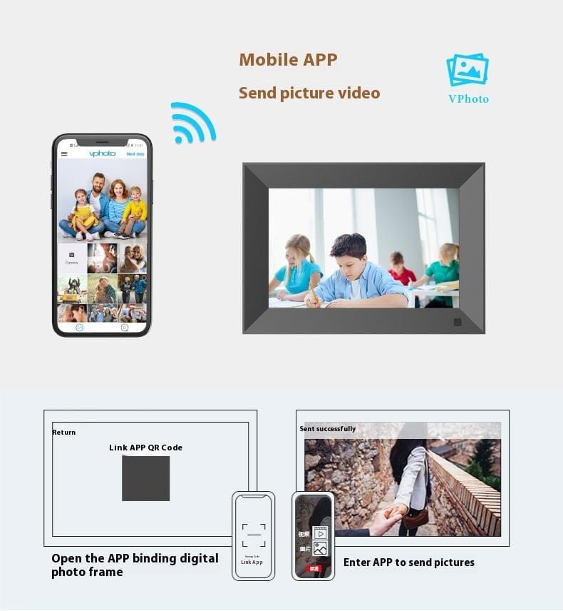 10 inch  Digital/Cloud photo frame OEM/ODM design