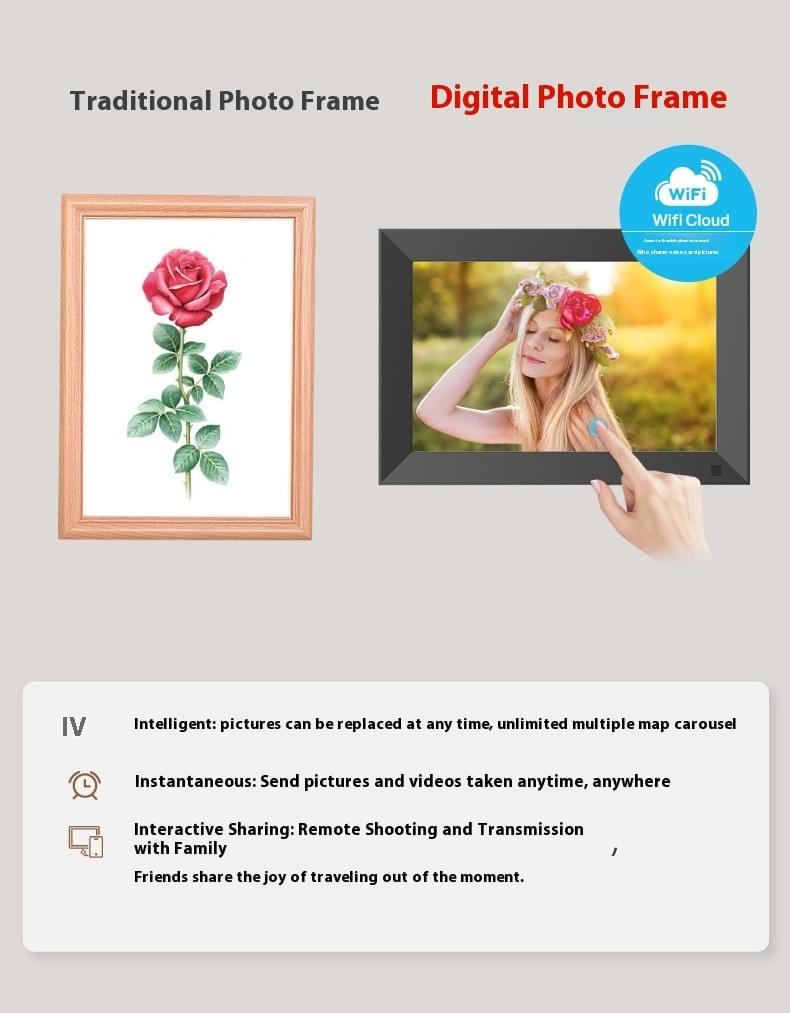 10 inch  Digital/Cloud photo frame OEM/ODM design