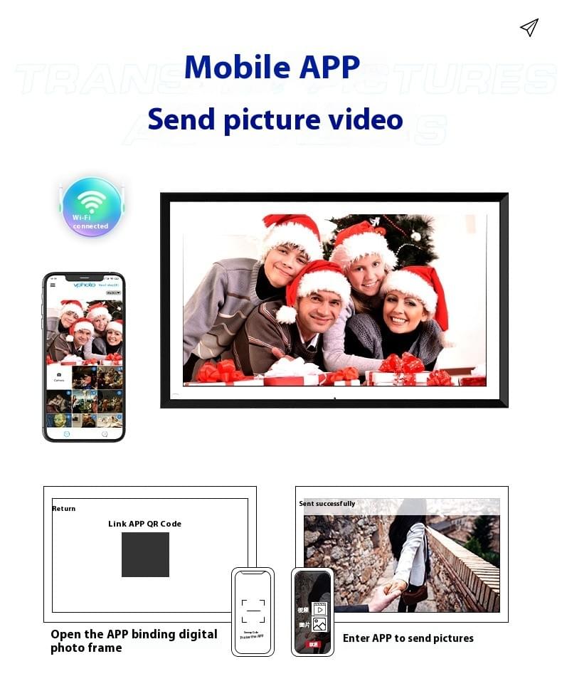 JT156M-102 15.6 inch digital photo frame