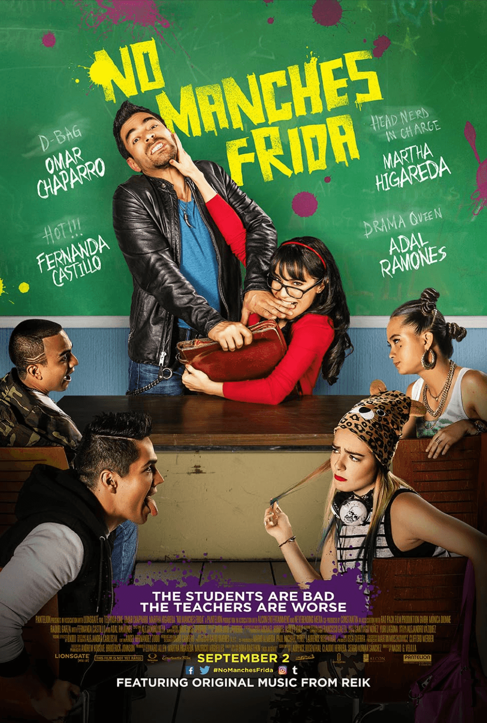 《学校整蛊联盟 No manches Frida》（2016）IMDB 5.5/10