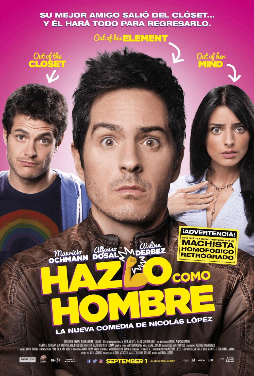 《爷们儿点 Hazlo como hombre》（2017）IMDB 5.6/10