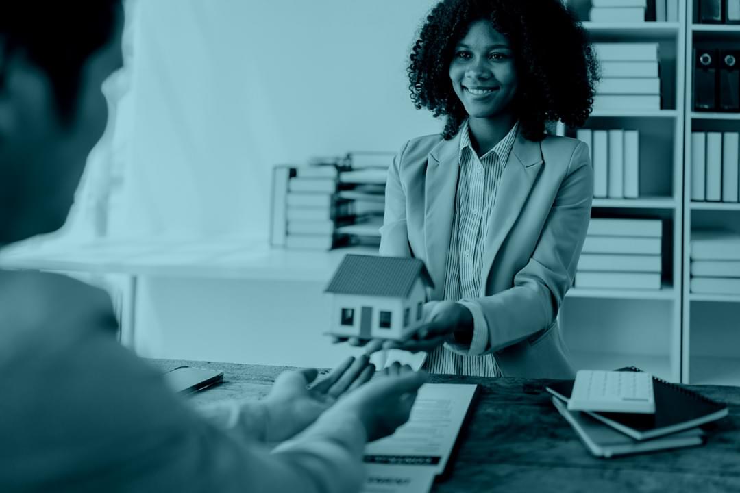 Confident business owner standing with digital marketing team, ready to launch an online campaign