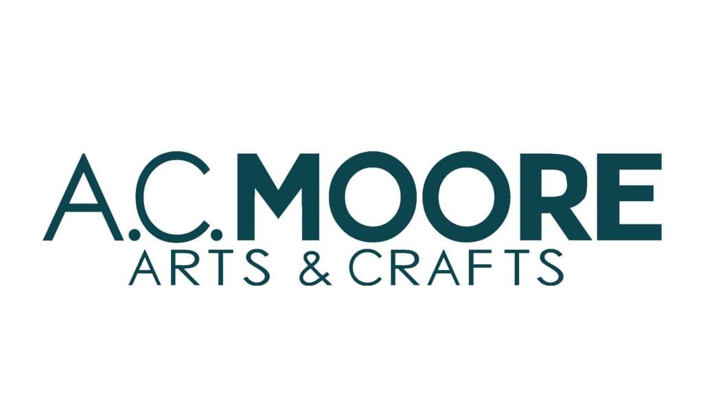 AC MOORE Arts And Crafts company logo - Sharp Media & Design client