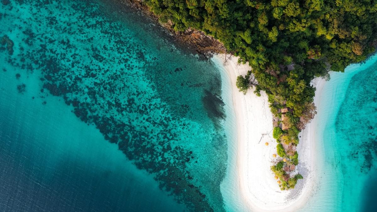 Honeymoon island day tour (Myanmar)