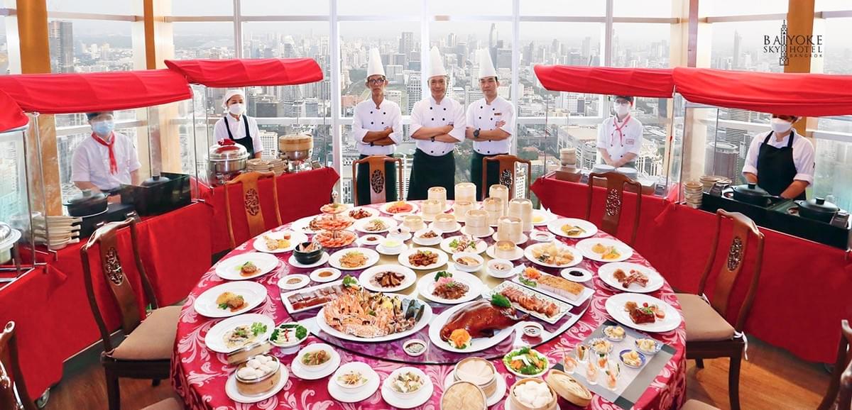 ❇️ Bangkok : Baiyoke Sky - Premium Breakfast ,Lunch & Dinner 