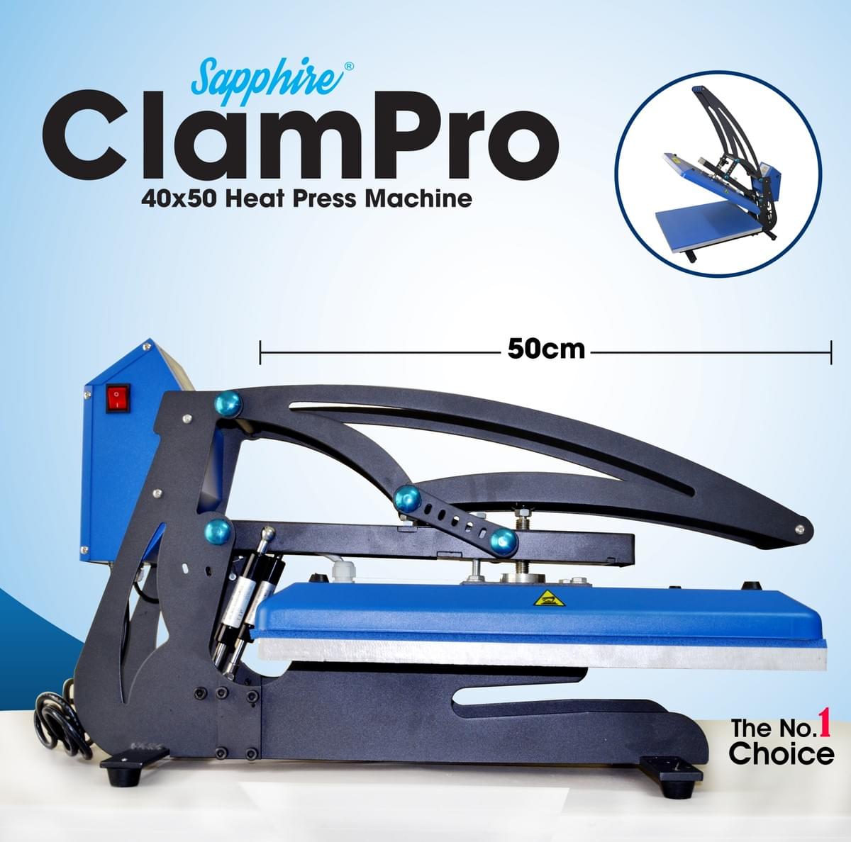 Sapphire Heat press Machine 40x50Cm