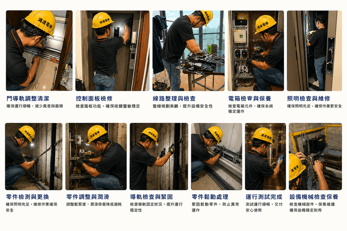 桃園電梯安裝、維修、保養｜客梯・貨梯・住宅電梯專業工程｜24小時緊急維修服務