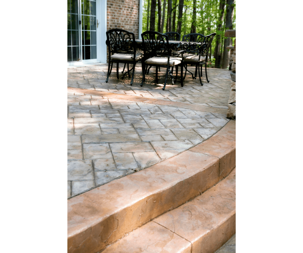 stamped concrete