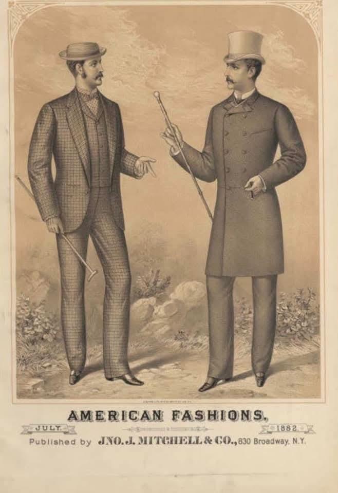 Victorian Double Breasted Frock Coat - Size 40-42  Made with period correct patterns & materials
