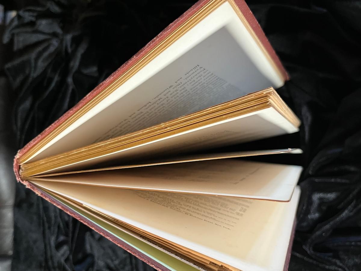 Gettsyburg Rare Book - Red Leather with Gold Edged Pages - First Edition 1870 by John Bachelder