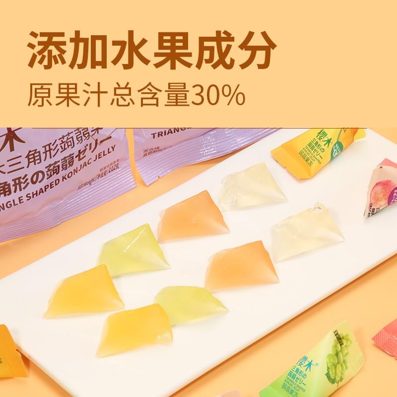 Triangular Konjac Jelly (Mixed Flavor)148g