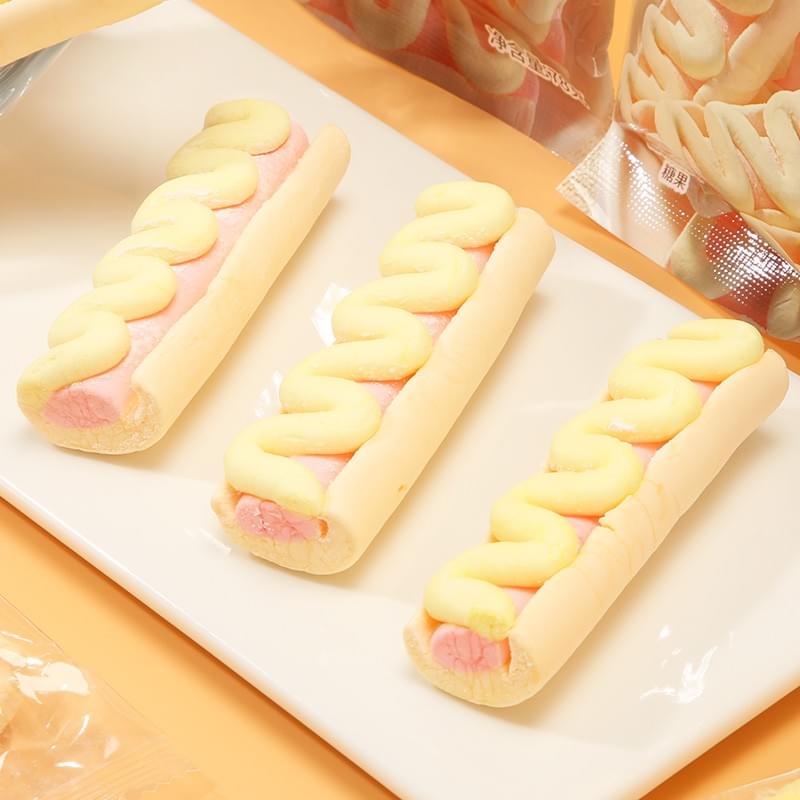 Hot-Dog Shaped Marshmallows 78g