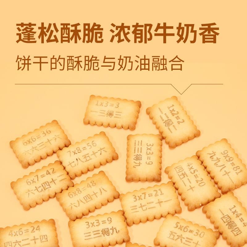 Sakuragi Multiplication Table Biscuits (Milk Flavor) 90g