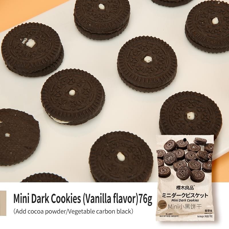 Mini Dark Cookies 76g