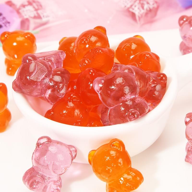 Bear-shaped Gummy(Blueberry Flavor)90g