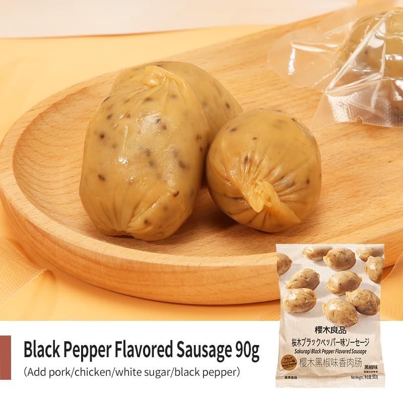 Black Pepper Flavored Sausage 90g