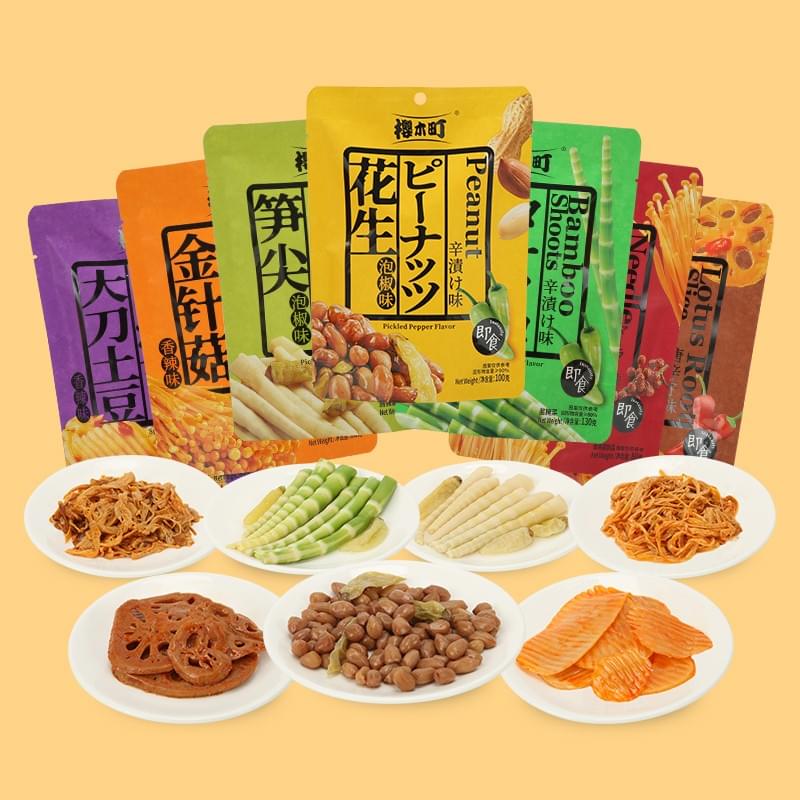Needle Mushroom (Hot and Spicy Flavor) 88g