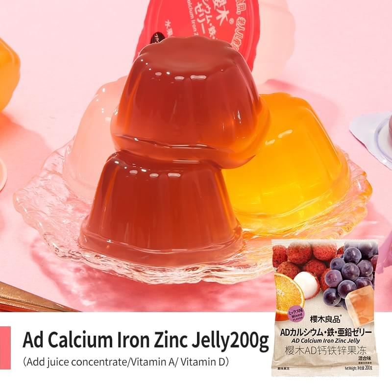 Ad Calcium Iron Zinc Jelly 200g
