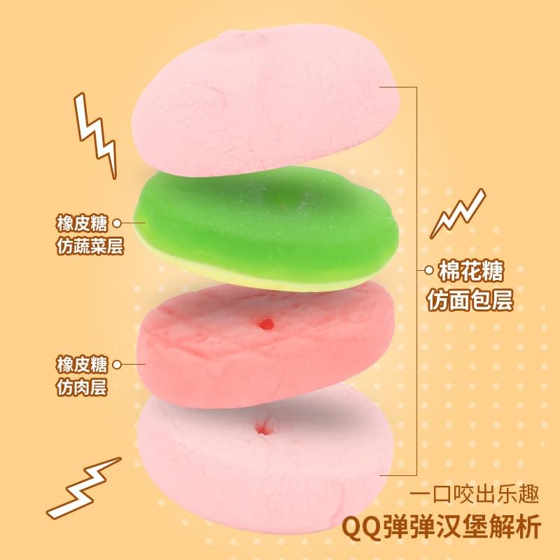 Hamburg-Shaped Lollipop 99g