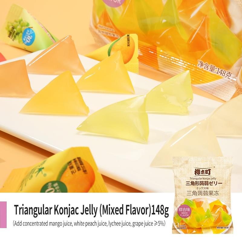 Triangular Konjac Jelly (Mixed Flavor)148g