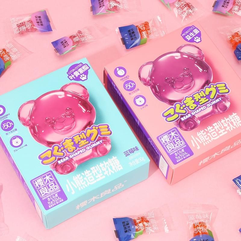 Bear-shaped Gummy(Prune Flavor)90g