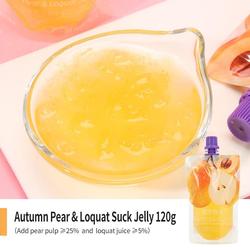 Autumn Pear & Loquat Suck Jelly 120g