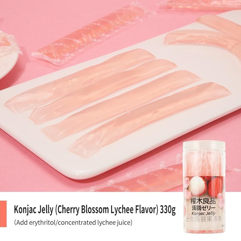 Konjac Jelly Sticks Sakura Litchi Flavor 330g
