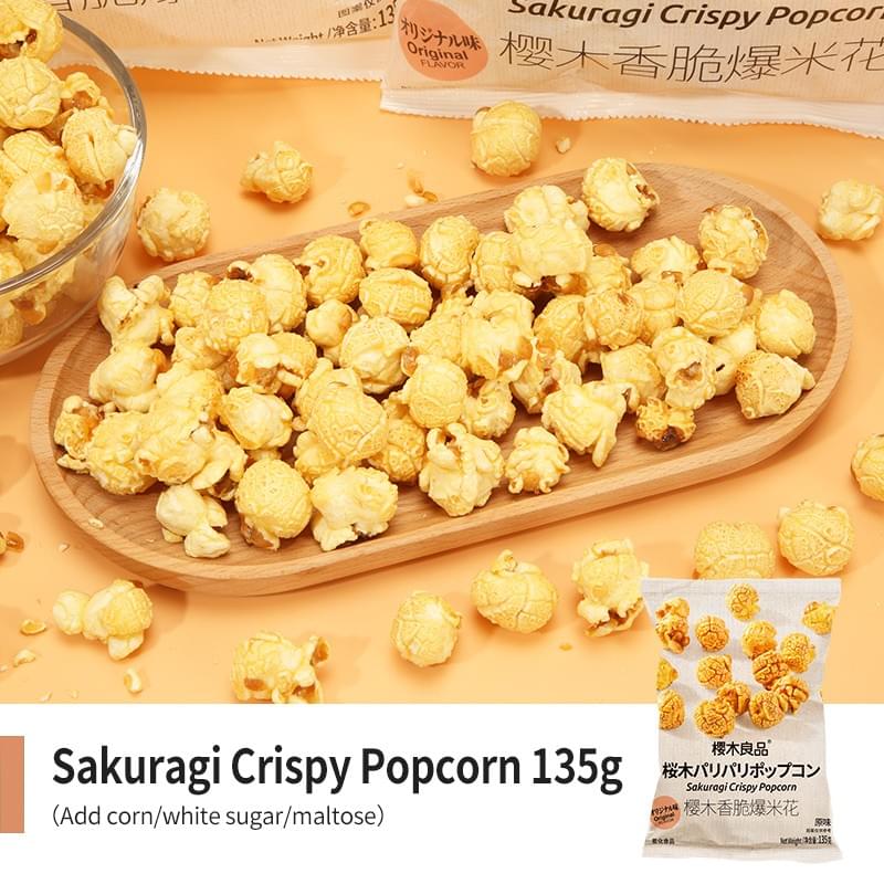 Sakuragi Crispy Popcorn (Crispy Original Flavor) 135g