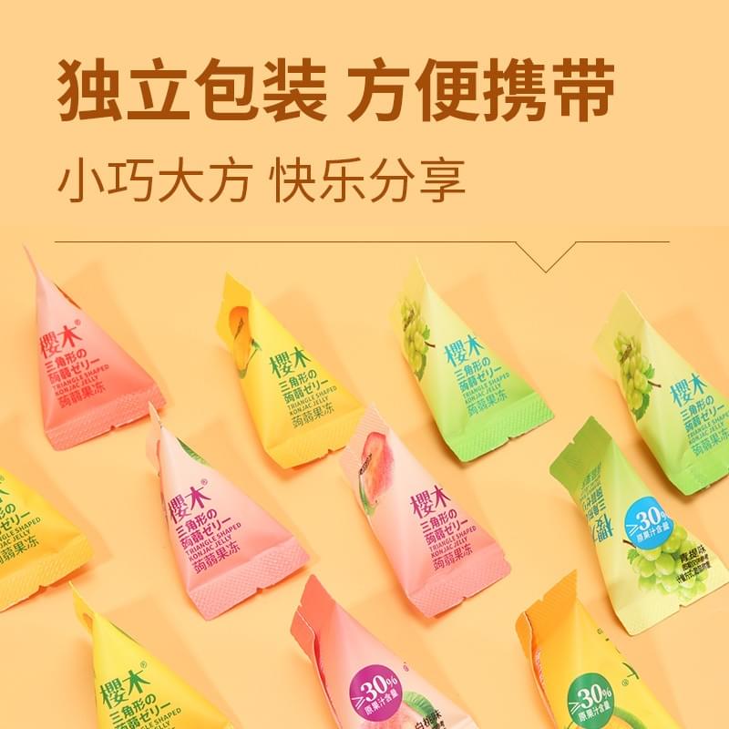 Triangular Konjac Jelly (Mixed Flavor)148g
