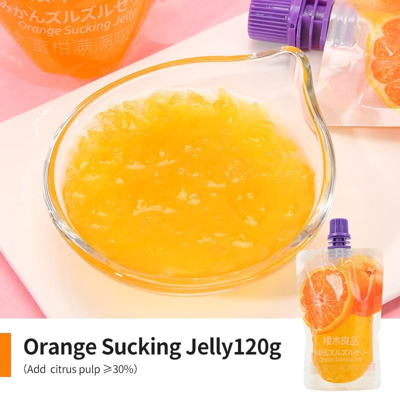 Orange Sucking Jelly 120g