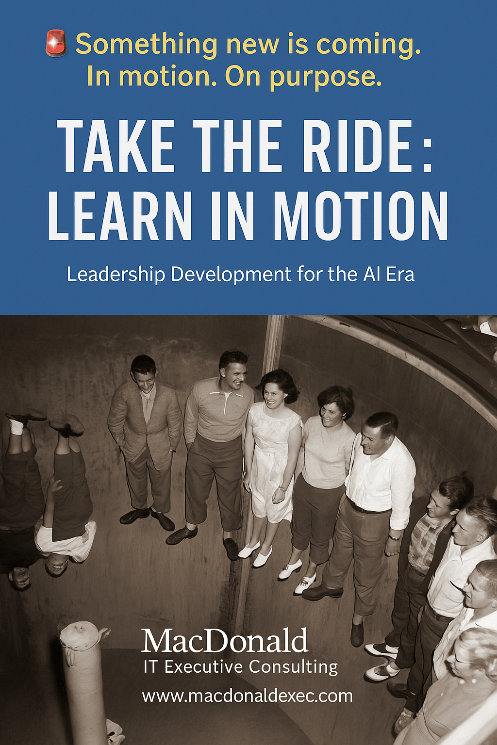 Take The Ride equips leaders to grow in motion — blending executive coaching, AI adoption insights, and practical tools for thriving in change.