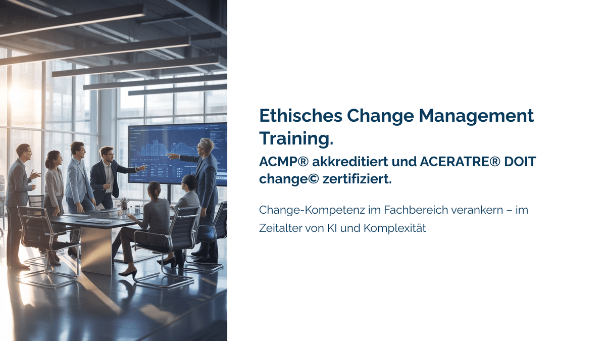 ACERTARE Change Management Zertifizierung