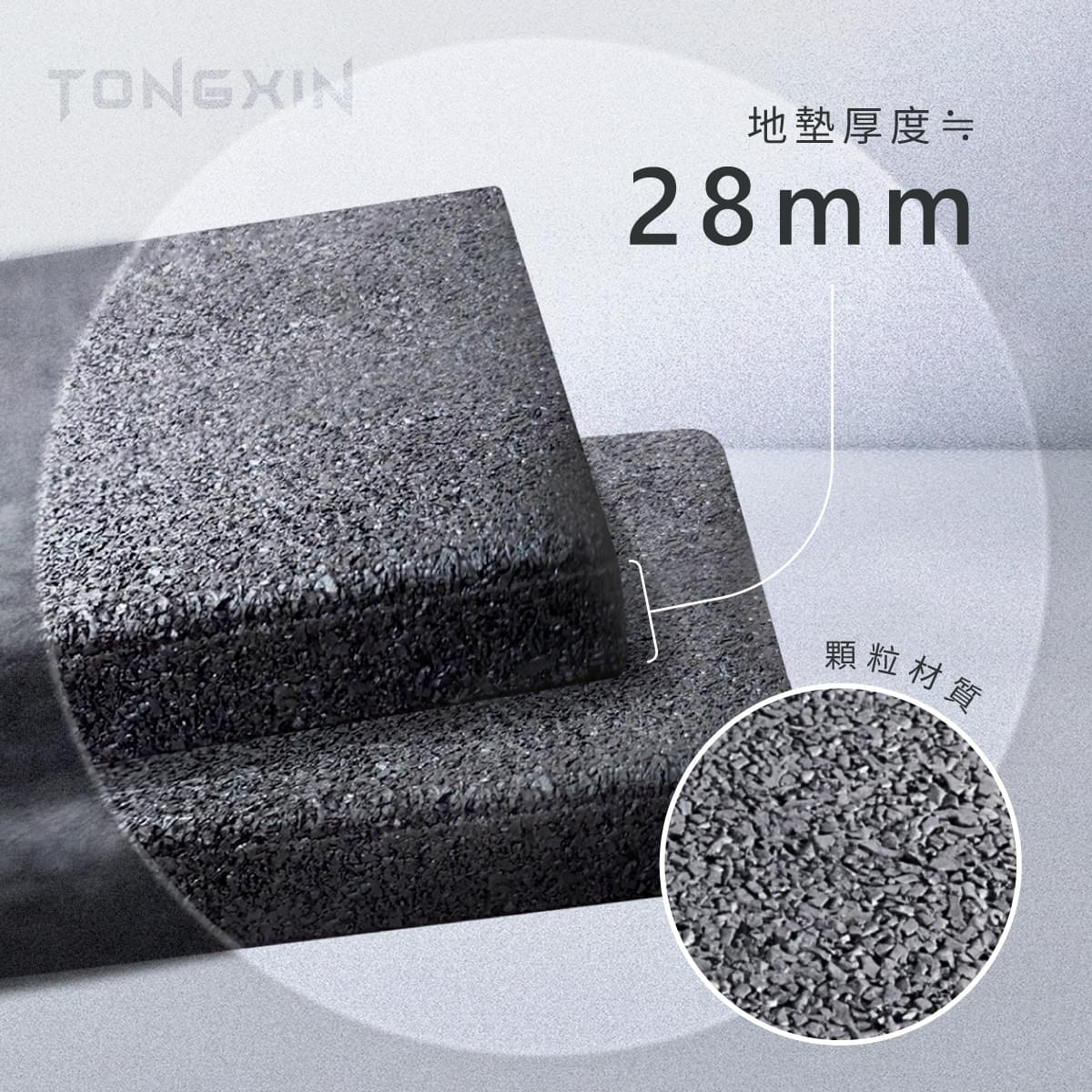 【TONGXIN 統鑫】健身房專用加硬地墊｜ACHIEVE