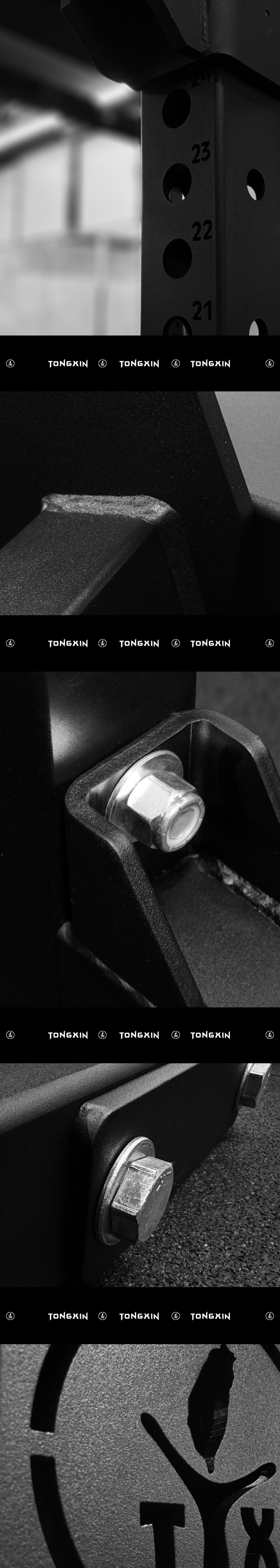 【TONGXIN 統鑫】六柱深蹲架｜MONSTER POWER RACK