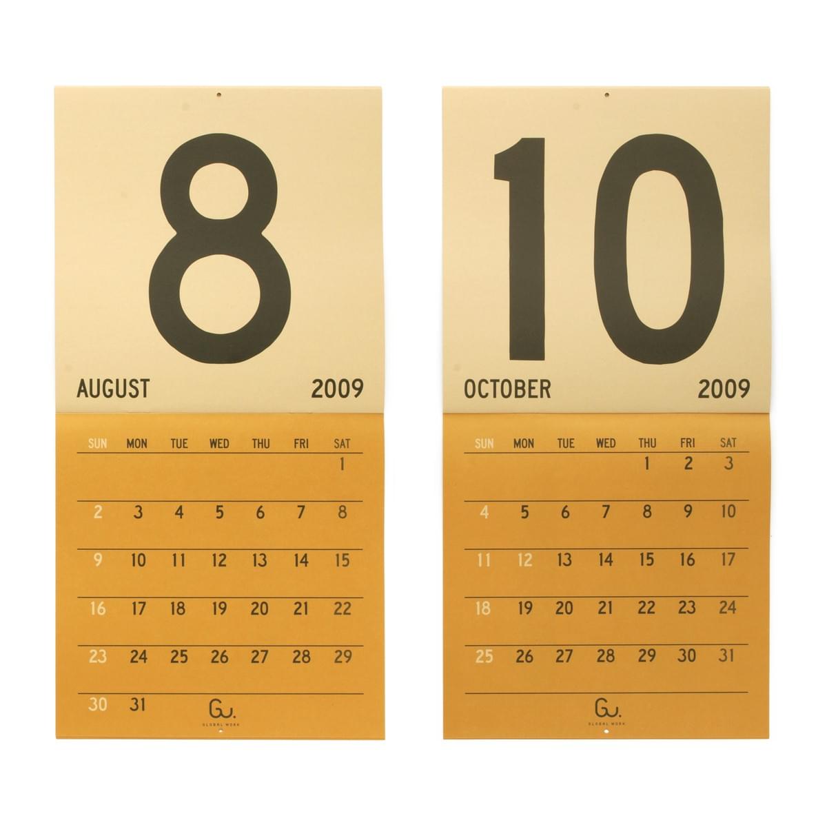 GLOBAL WORK Calendar