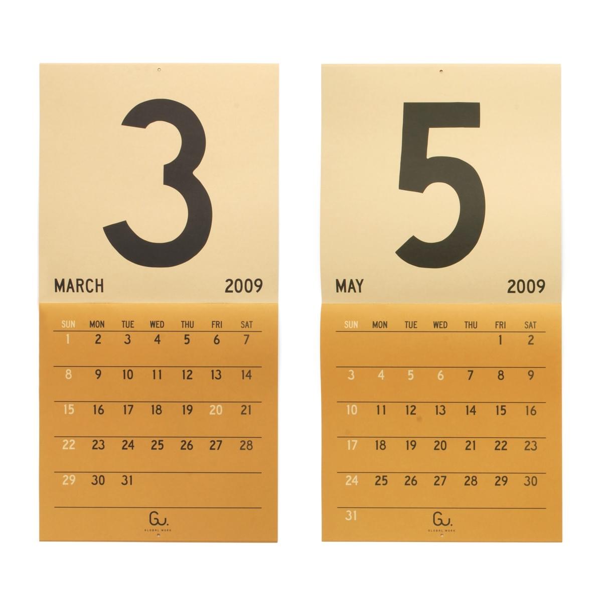 GLOBAL WORK Calendar
