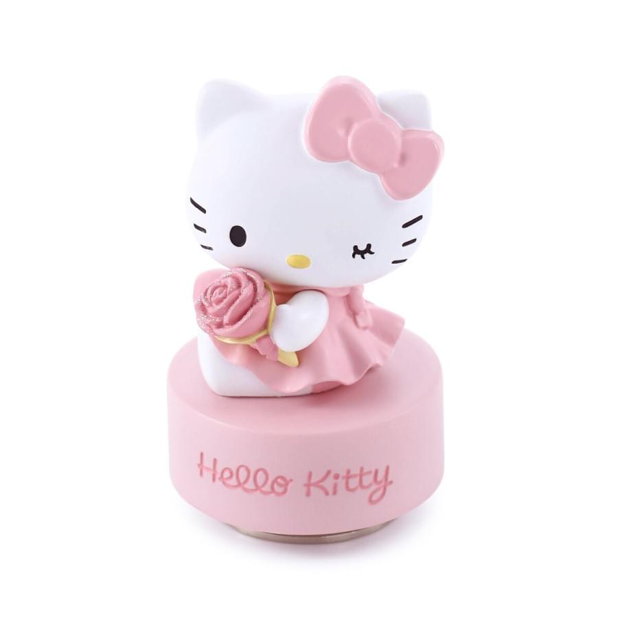 Hello Kitty 玫瑰花 音樂盒