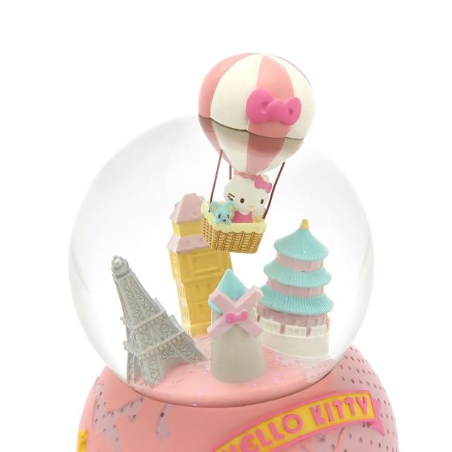 Hello Kitty 環遊世界 水晶球音樂盒