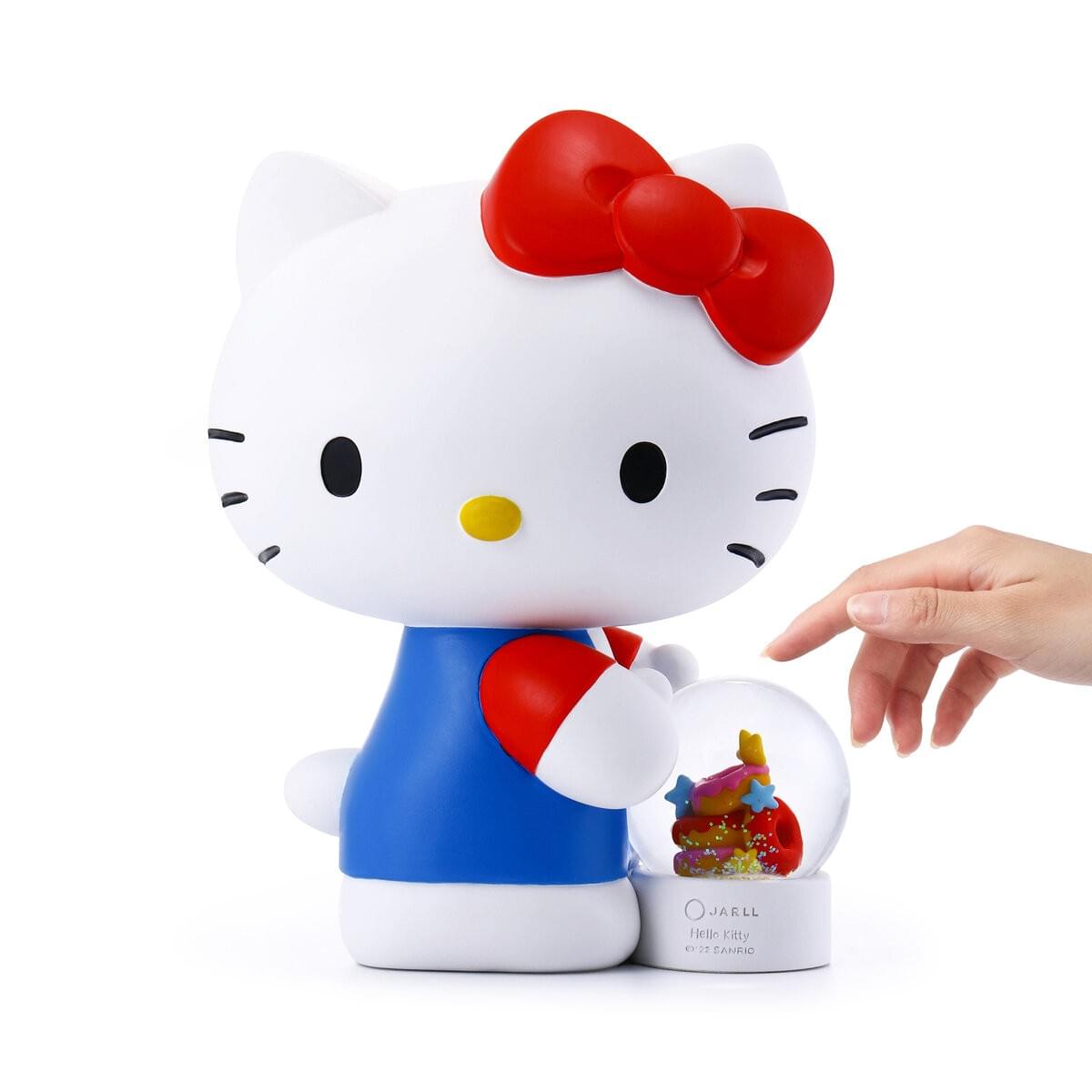 小小世界系列-Hello Kitty 水晶球擺飾