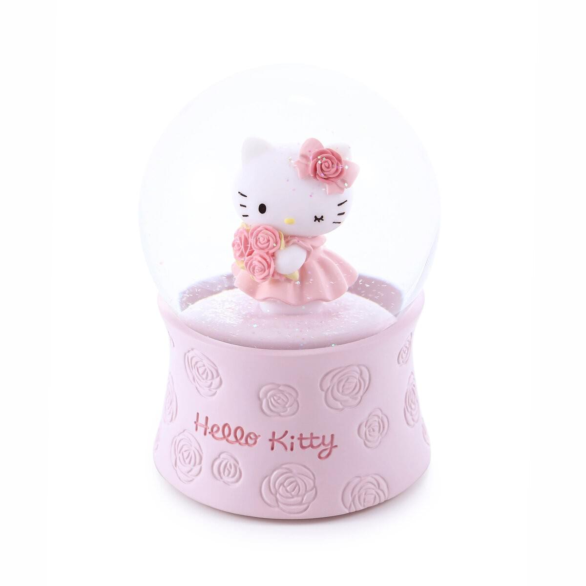 Hello Kitty 真誠的愛 水晶球音樂盒