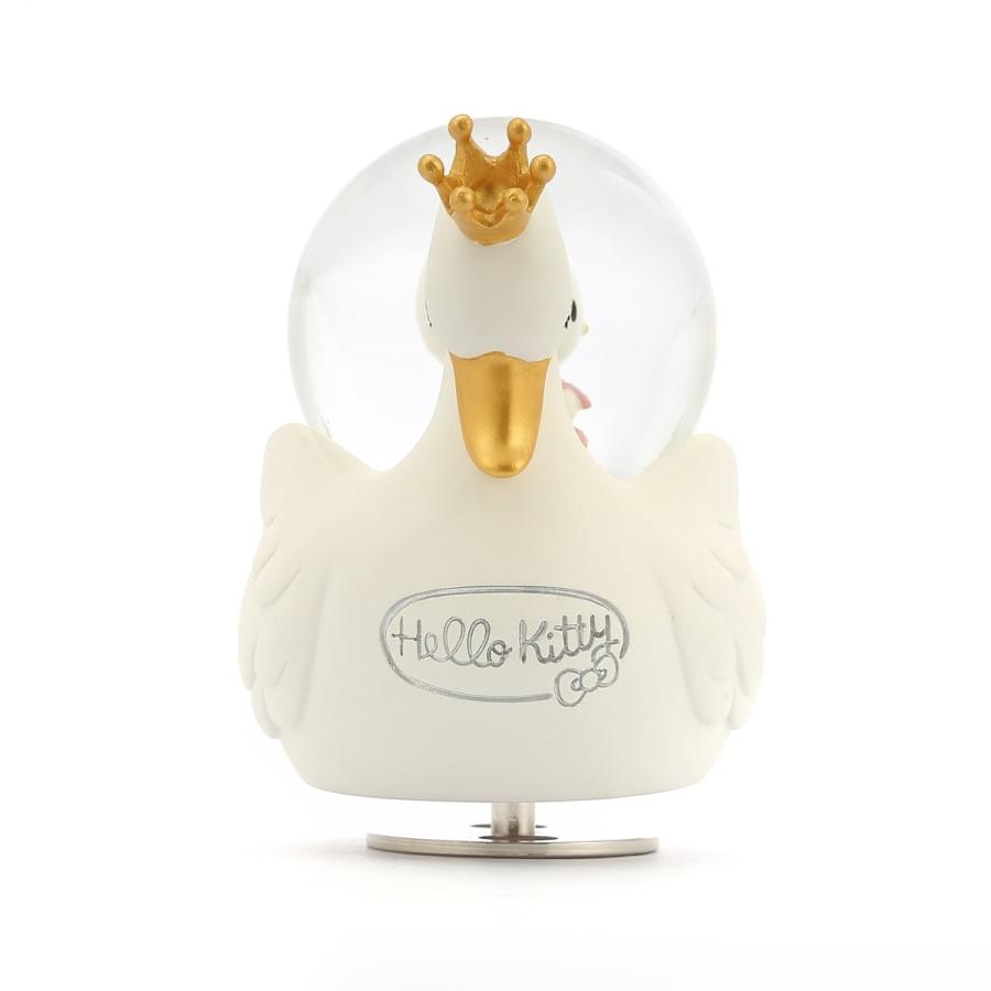 Hello Kitty 天鵝湖 水晶球音樂盒
