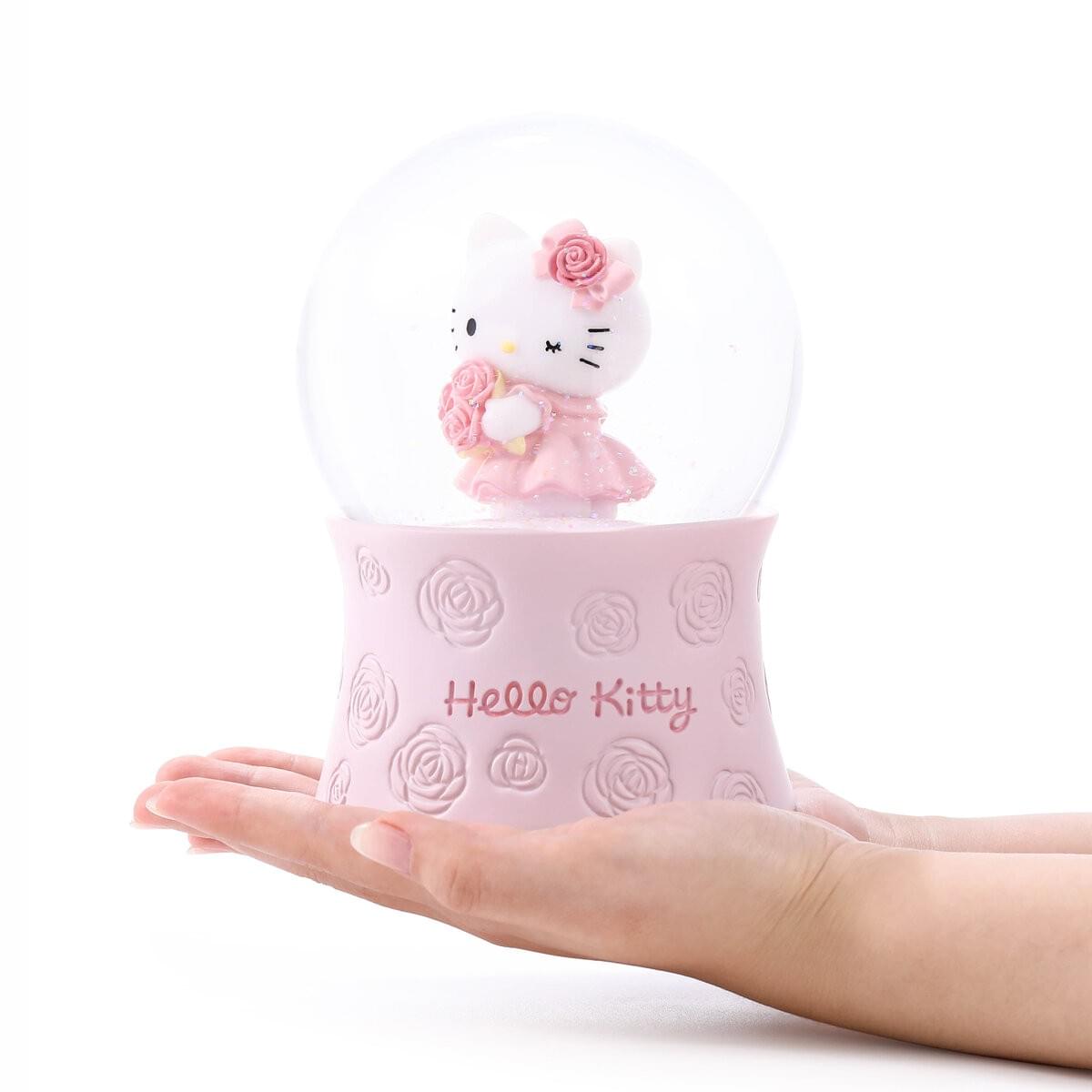 Hello Kitty 真誠的愛 水晶球音樂盒
