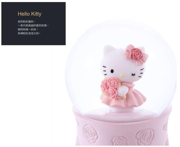 Hello Kitty 真誠的愛 水晶球音樂盒