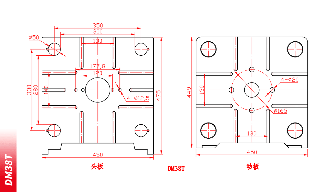DM38T Reinforced Type Hot Chamber Machine