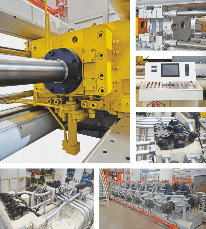 1250MT Short Stroke Aluminum Extrusion machine