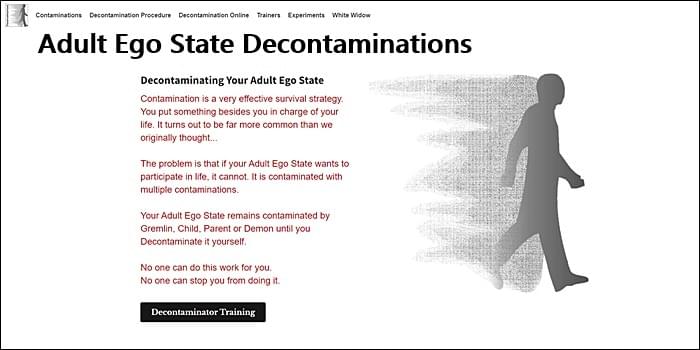 Adult Ego State Decontaminations, Child Parent Gremlin Demon Ego States, StartOver.xyz, Possibility Management