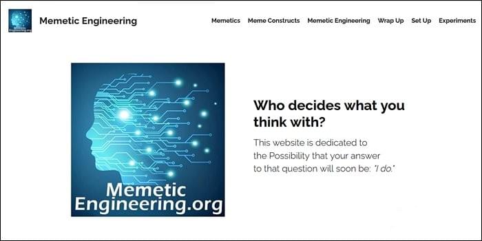 Memetic Engineering, Transformation, Adulthood, StartOver.xyz, Possibility Management Memetic Engineering, Transformation, Adulthood, StartOver.xyz, Possibility Management