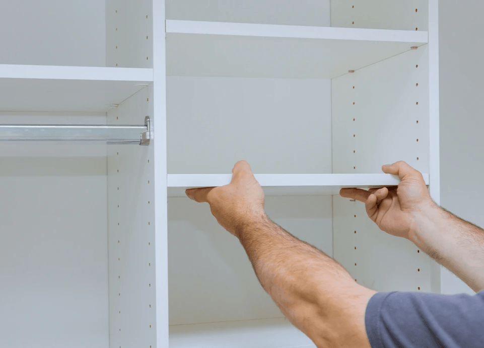 handyman services shelving installation