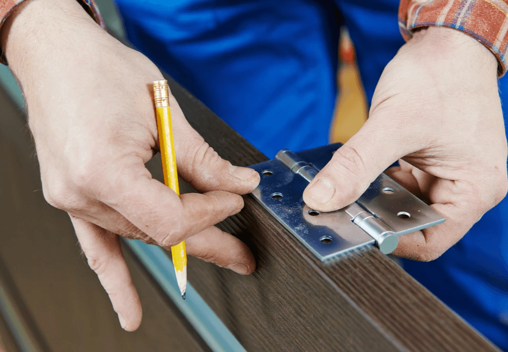 handyman service - repair and  door installation home safety