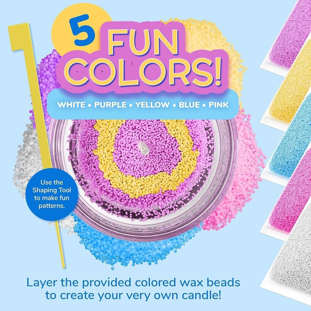 Children's Candle Making Kit - DIY Children's Candle Making Kit - Design and Make Your Own Candles 